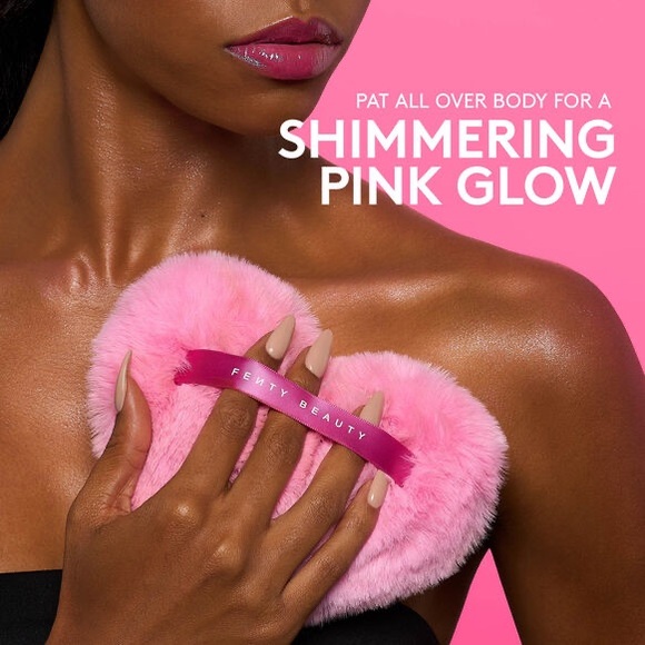 NIB Fenty Beauty WATTACRUSH Shimmer Heart Puff Fairy Bomb - Picture 7 of 10